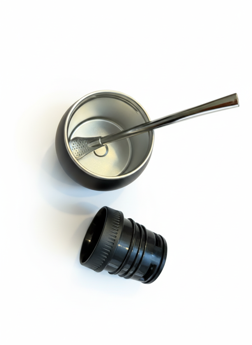 Combo Mate Northstell Pro – Termo Cebador de Precisión + Mate Térmico con Bombilla