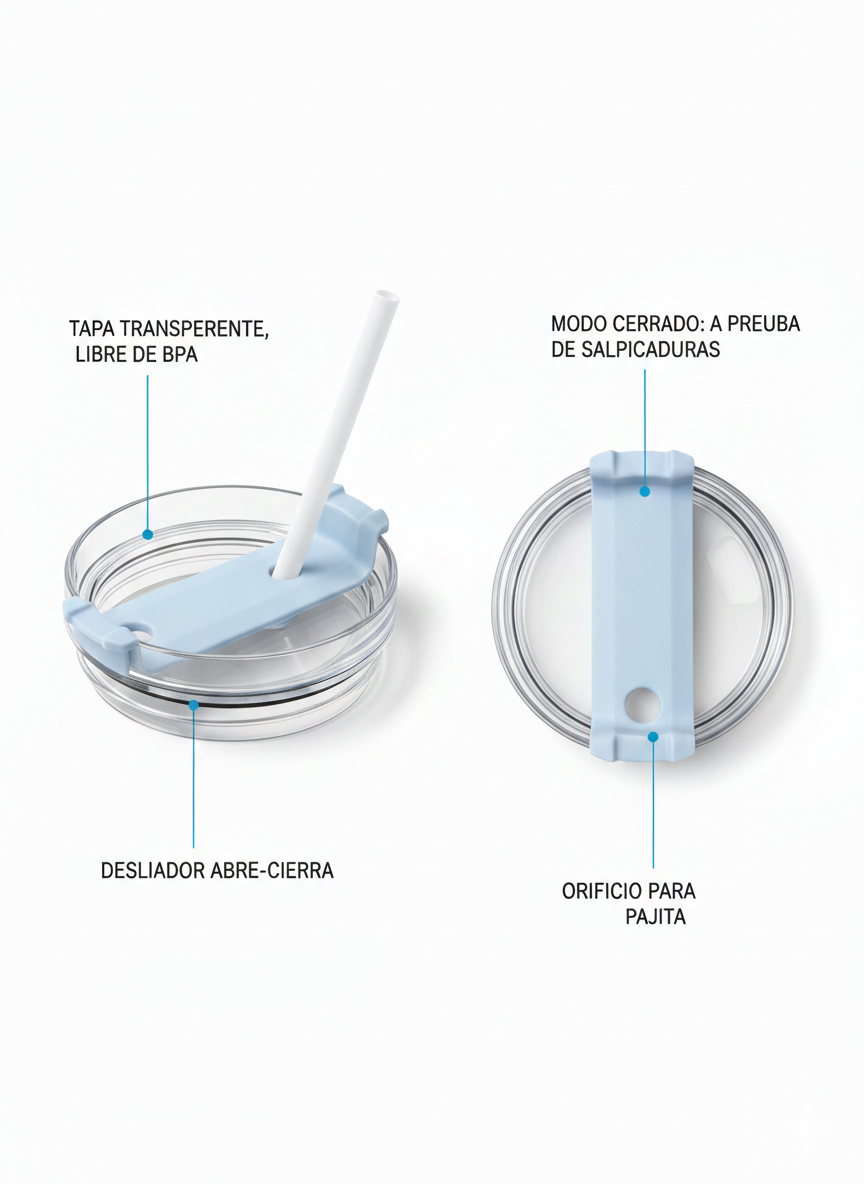 Vaso Térmico Northsell 40 oz con Asa y Tapa – Hidratación Premium Todo el Día