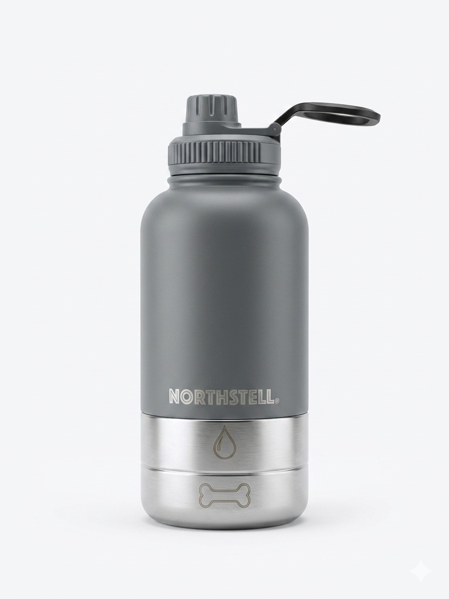 Botella de viaje Northstell® para agua y comida – Sin BPA