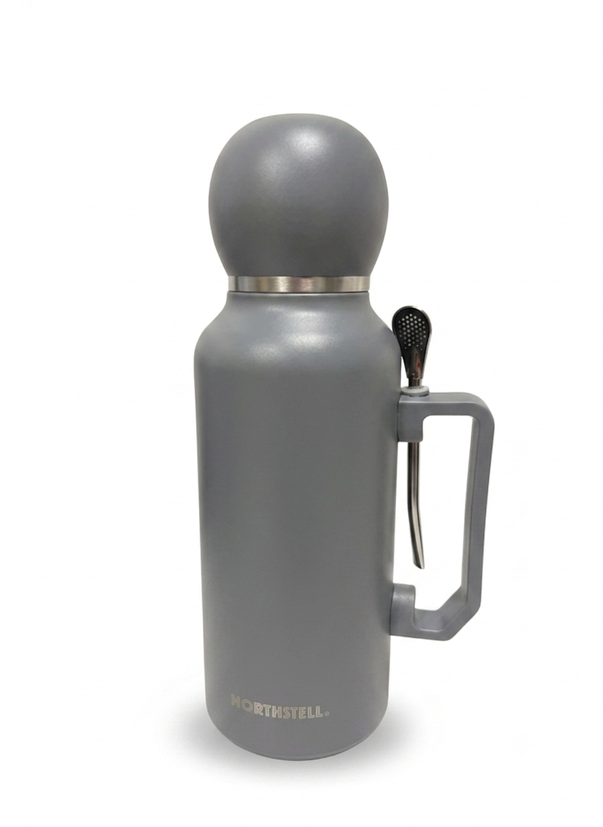 Combo Mate Northstell Pro – Termo Cebador de Precisión + Mate Térmico con Bombilla