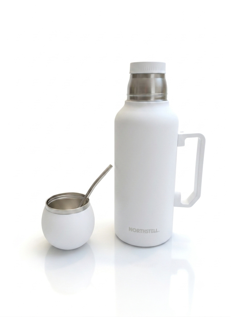 Combo Mate Northstell Pro – Termo Cebador de Precisión + Mate Térmico con Bombilla