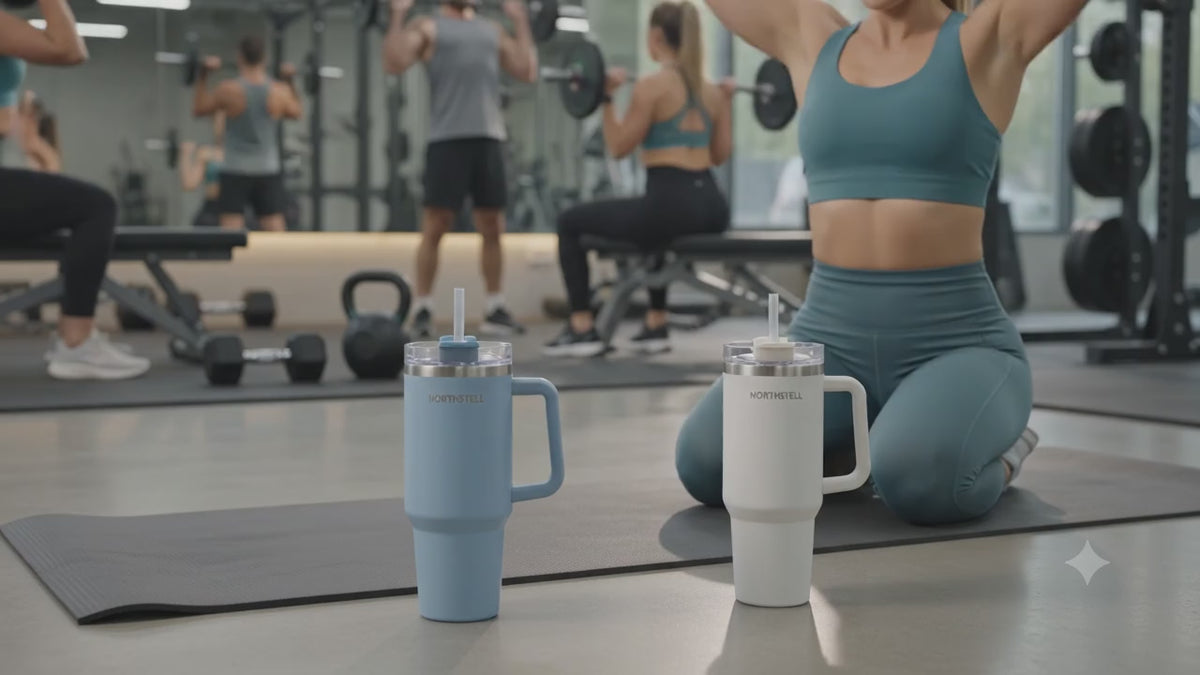 Vaso Térmico Northsell 40 oz con Asa y Tapa – Hidratación Premium Todo el Día
